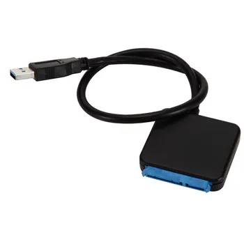 USB Sata Adapteri, Sata USB 3.0 Adapteris Sata Kabeli Suport 2.5/3.5 inchExternal SSD HDD Cieto Disku Dual USB Sata Kabeli MUMS plug