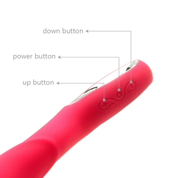 VATINE 10 Ātrumu Vibratori Silikona Klitora Stimulators Ūdensizturīgs Seksa Rotaļlietas, lai Sieviete USB Lādējamu Sieviešu Masturbācija