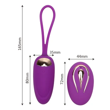 VATINE Bezvadu Tālvadības Klitora Stimulators G-spot Seksa Rotaļlietas Sievietēm, 12 Ātrumiem Vibrējošais Ola Ūdensizturīgs USB Lādējamu