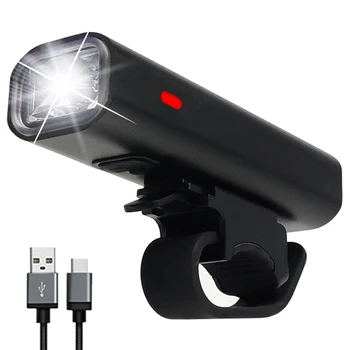 Velosipēds Gaismas Ūdensnecaurlaidīgs USB Uzlādējams LED 1000 lumeni MTB Priekšējo Lukturu Lampas Alumīnija Ultravieglajiem Lukturīti, Velosipēdu Gaismas