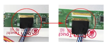 VGA LED LCD HDMI DVI Audio Kontrolieris valdes displejs 17.3