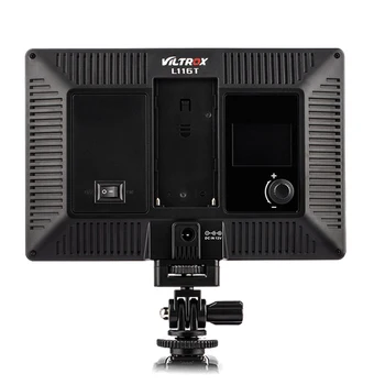 Viltrox L116T Ultra Plānas LED Video Gaisma Panelis 3300-5600K Bi-Color & Aptumšojami 15W DSLR Kameras DV Videokamera