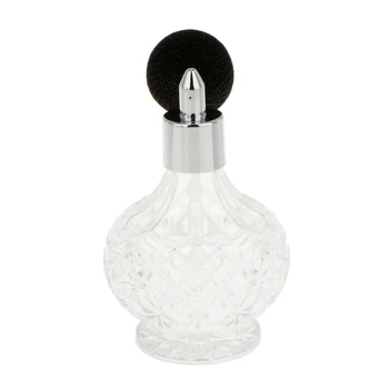 Vintage Cirsts Īss Spray Stikla Tukšs Uzpildāmas Crystal Smaržas Pudele ar Aerosola Izsmidzinātājiem 100ml Mājas Dekoratīvā Pudele