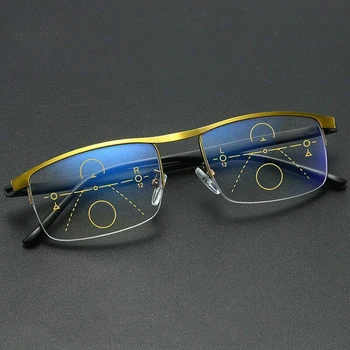 Vācu Inteliģentās Krāsu Pakāpeniski Auto Fokusu Lasīšanas Brilles Classic Izturīgas Brilles Redzēt Skaidrāk Sievietes Vīrieši