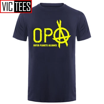 Vīrieši Kokvilnas O-veida kakla Custom Printed T T krekls OPA - Plašumi T-Krekls