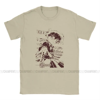 Vīrieši Konans II T Krekli Detective Conan Edogawa Japānas Anime Drēbes Jaunums Īss Crewneck Sleeve Tee Krekls Vasaras T-Krekli