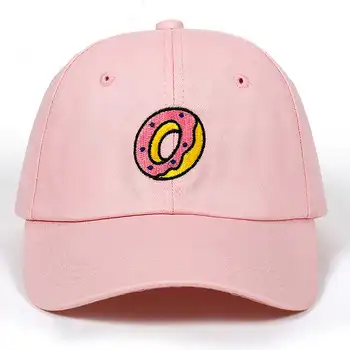 Vīriešu Beisbola cepure Donut Izšūtām Kokvilnas Cepure Modes Tētis Cepure Pavasaris Rudens Kokvilnas Golfa Klp Cepures