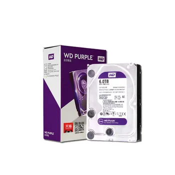 WD Violeta 6TB Uzraudzības HDD Cietais Disks SATA 6.0 Gb/s 3.5