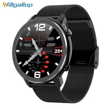 Willgallop L11 smart watch sirds ritma monitors ar skārienekrānu Smartwatch IP68 ūdensnecaurlaidīga vīriešu un sieviešu fitnesa skatīties