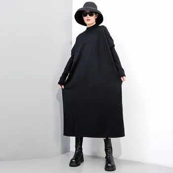 XITAO Trikotāžas Džemperis Modes Jaunā Sieviešu Kroku Pulovers Dieviete Ventilators Elegants 
