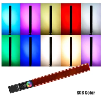 YONGNUO YN360III LED RGB Fotogrāfija Gaismas Temperatūra 3200K-5500K Gaismas Rokas Gaismas stick ar tālvadības pulti caurule
