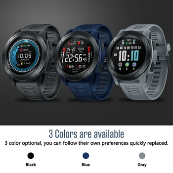 Zeblaze VIBE 5 PRO Krāsu Touch Displejs Smartwatch sirdsdarbība Multi-sporta Izsekošanas Viedtālrunis Ar Paziņojumu IP67 Skatīties 2019