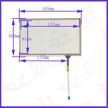 ZhiYuSun Touch Screen ZCR-0990 saderīgu 164mm*99mm 7inch stikla rūpniecības pieteikumus 165*100 GPS ZCR0990