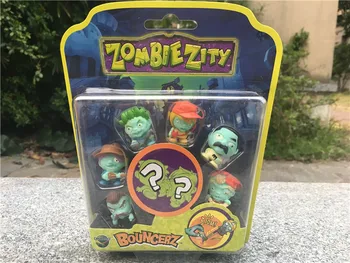 Zombie Zity Bouncerz Mini Skaitļi 6+2 Slēpt Īpašais Izdevums Pack Rotaļlietas Skaitļi Izlases Jaunas