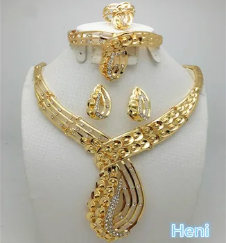 ZuoDi Dubai gold-krāsains Rotaslietas Komplekti, Sieviešu Kostīmu Nigērijas Kāzu Rotaslietas Komplekti Zīmolu Modes Āfrikas Krelles, Rotu Komplekti