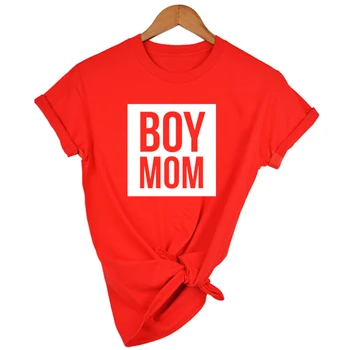 Zēns Mama T Krekli Smieklīgi Mamma Dzīvi Sievietēm, Topi, t-veida Mātes Dienai, Sieviešu T Krekls Vēstuli Izdrukāt Tshirt Vasaras Īsām Piedurknēm Ikdienas Krekls