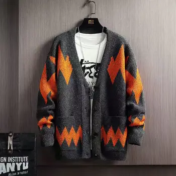 Zēnu pavasara un rudens jaka džemperis vīriešu zaudēt gadījuma rudens un ziemas džemperis mētelis korejas modes valkāt Joker mētelis