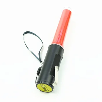 Āra LED Satiksmes Drošības baton Drošības Signāls, Brīdinājums Mirgo naktī Zizli Baton ar roku ref baton 260mm Nakts Gaisma