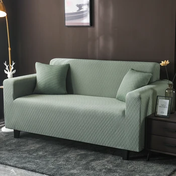 Žakarda sofa cover Elastīgu dīvāns seguma 1/2/3/4 sēdekļi dzīvojamā istaba režģu Kombinācija sofa cover